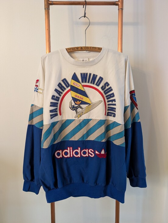 adidas Sweaters - 🔥RARE Vintage 1980s Adidas Vangard Windsurfing crewneck sweatshirt - Unisex 🔥